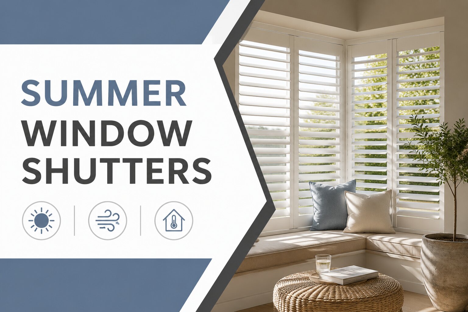 Summer Window Shutters for Cooler Suffolk Homes