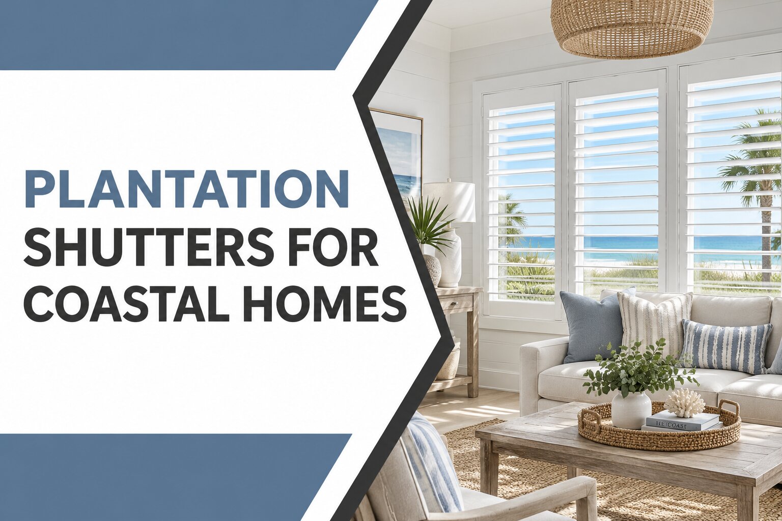 Plantation Shutters for Coastal Homes in Suffolk