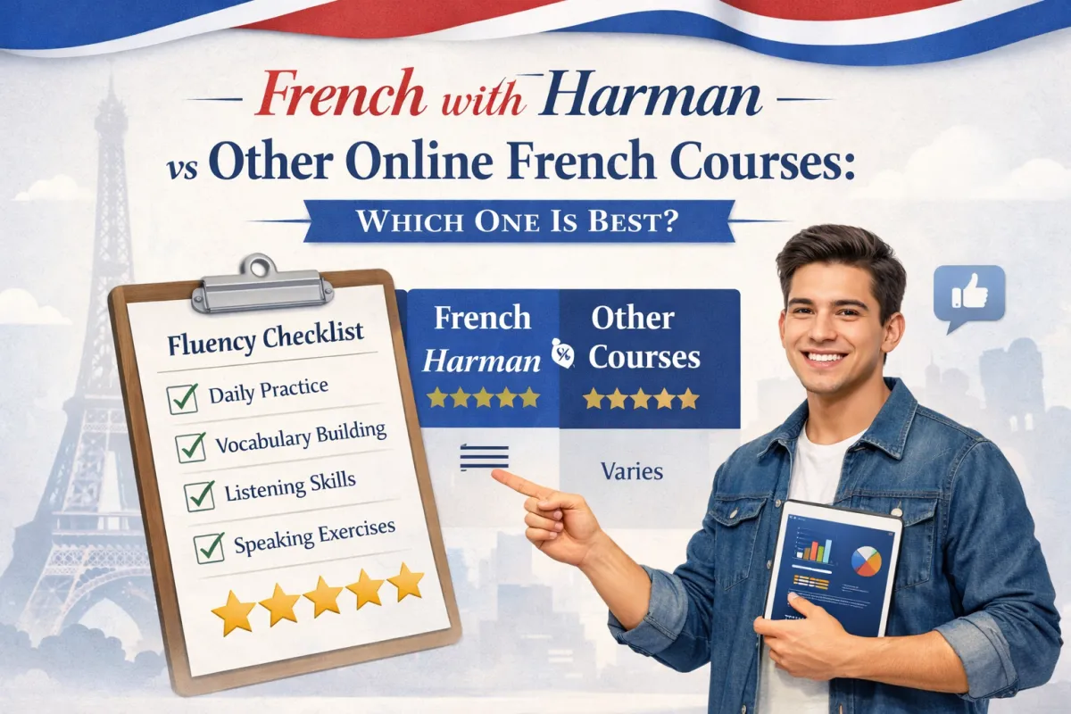 French with Harman vs Other Online French Courses Which One is Best