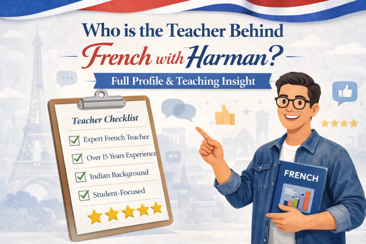 Who is the Teacher Behind French with Harman Full Profile & Teaching Insight