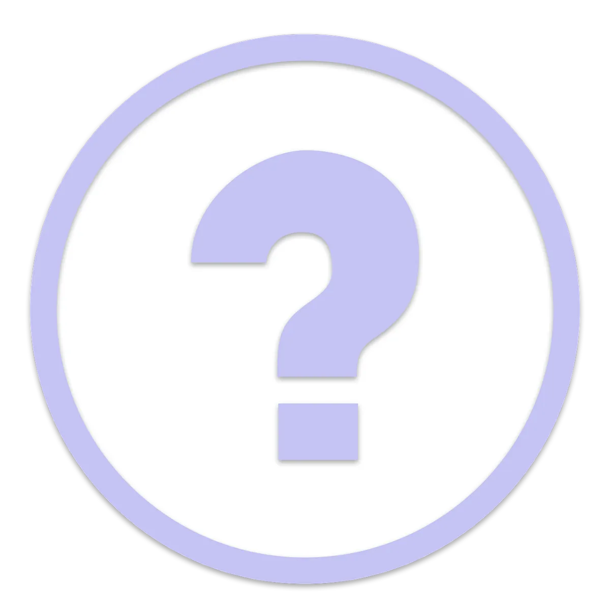 question mark