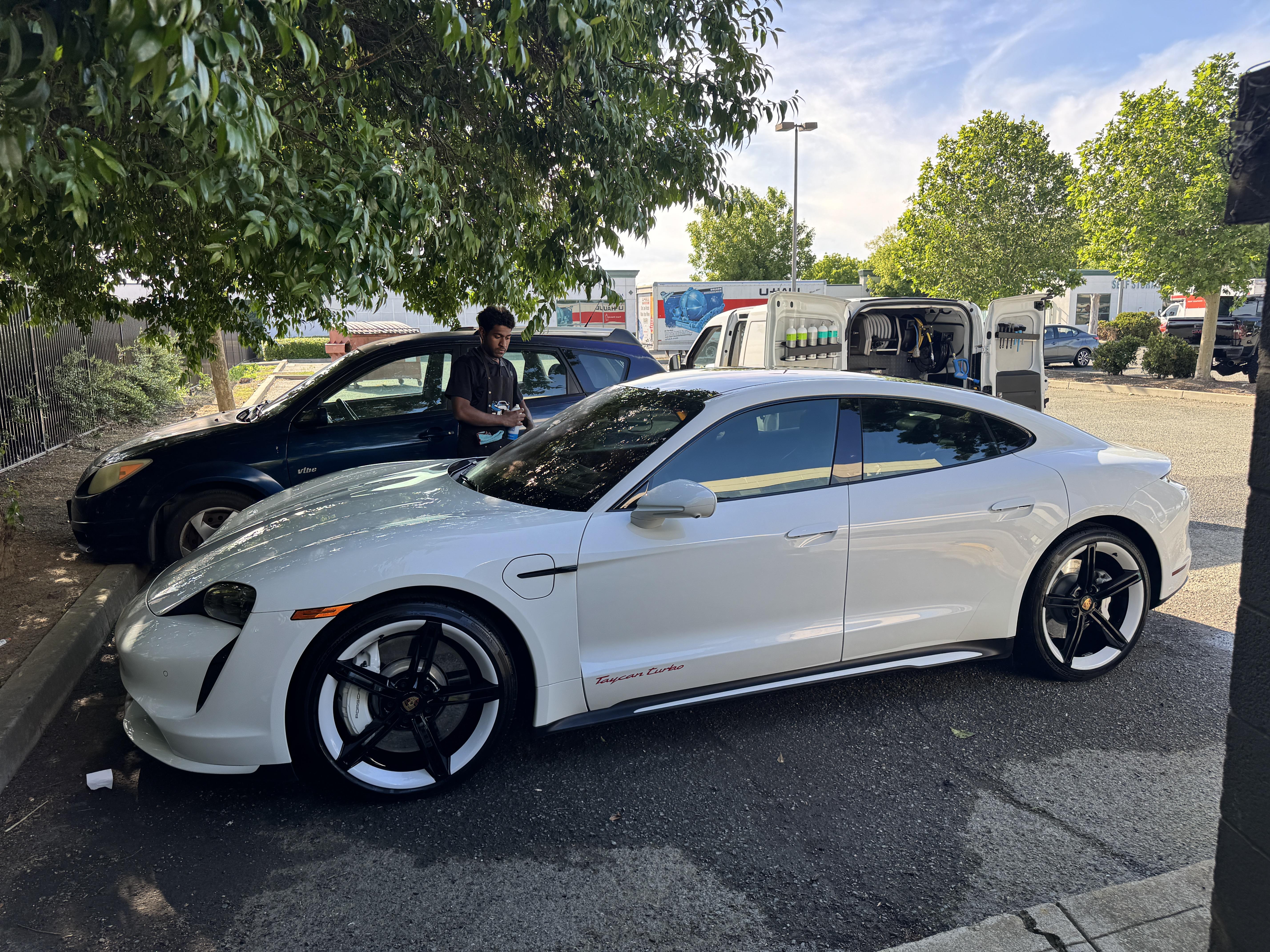 Exterior paint enhancement service by JDI Auto Detailing in Brentwood CA