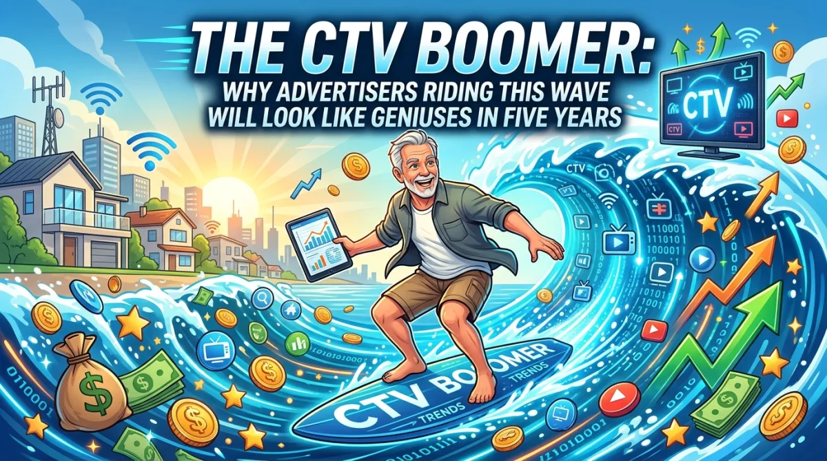 The CTV Boomer: Why the Advertisers Riding This Wave Will Look Like Geniuses in Five Years