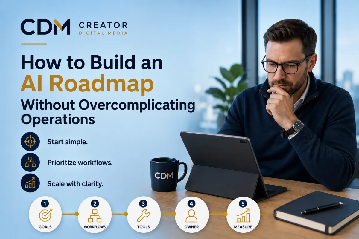 How to Build an AI Roadmap Without Overcomplicating Operations
