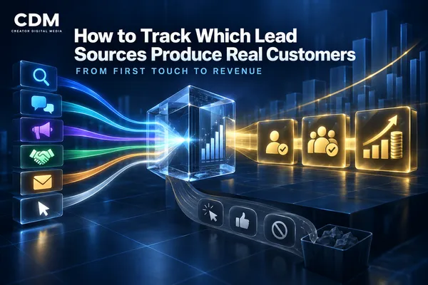 How to Track Which Lead Sources Produce Real Customers