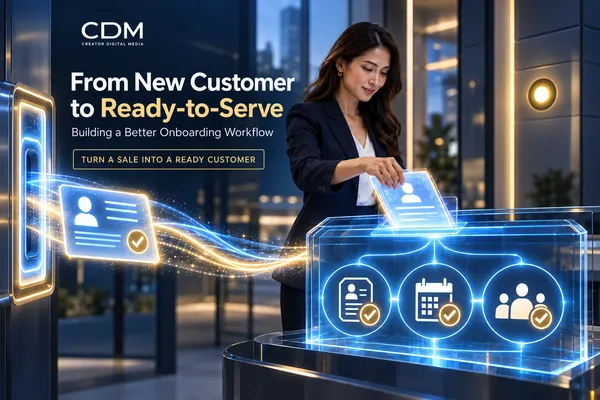 From New Customer to Ready-to-Serve: Building a Better Onboarding Workflow