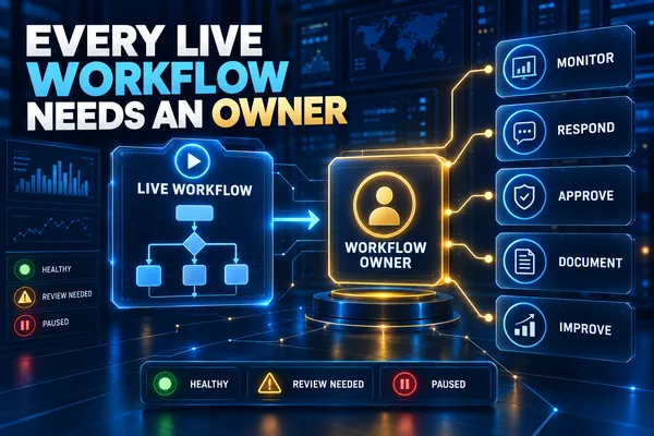 Who Owns the Workflow After the Automation Goes Live?