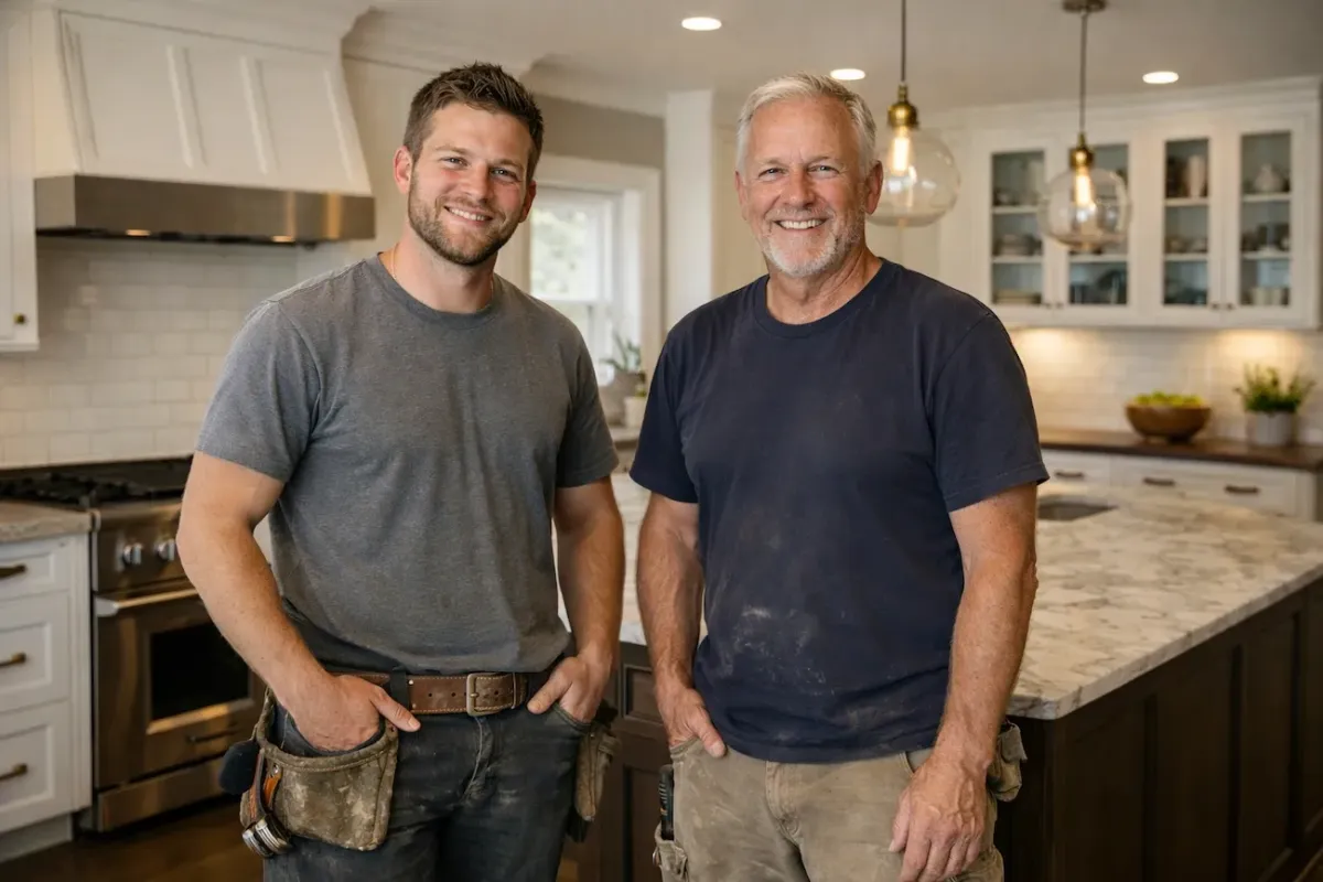 Custom kitchen countertop installation for Everett MA homeowners