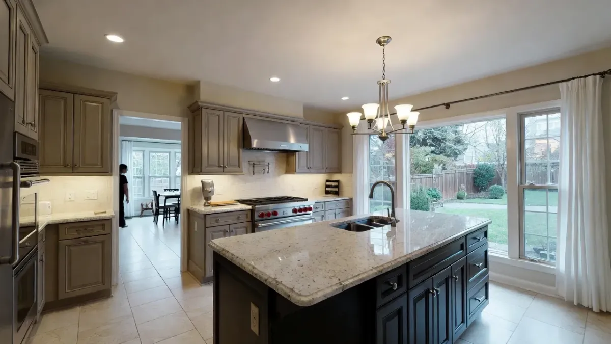 Custom kitchen cabinet installation and remodeling in Everett MA