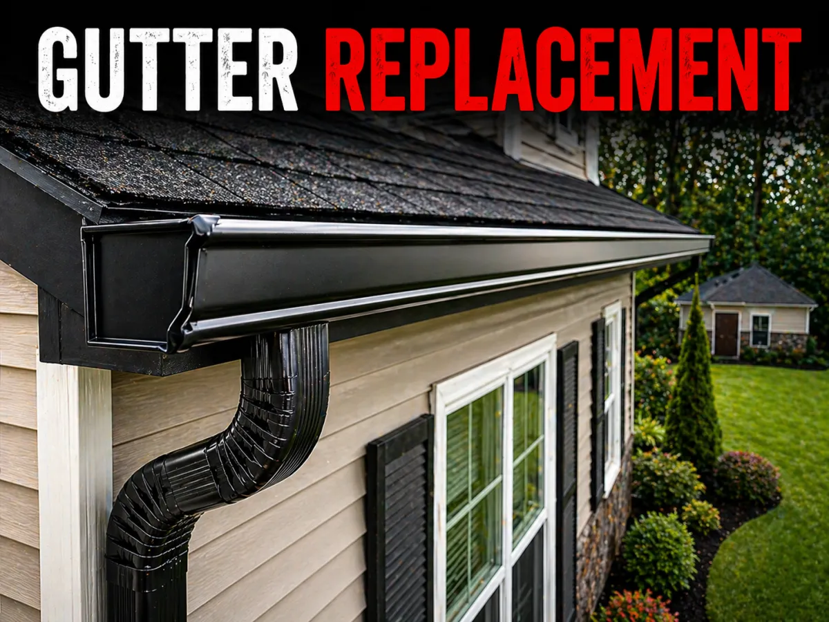 Gutter Replacement in Oakland County, MI
