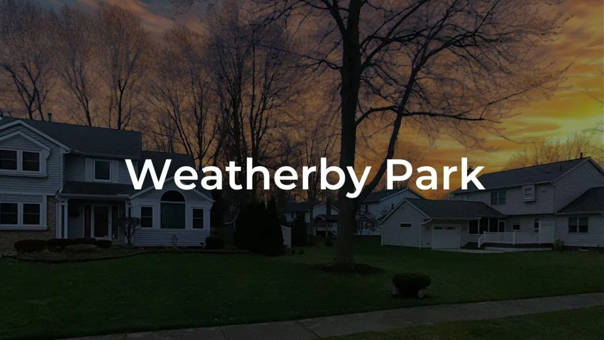 Weatherby Park Mentor Ohio
