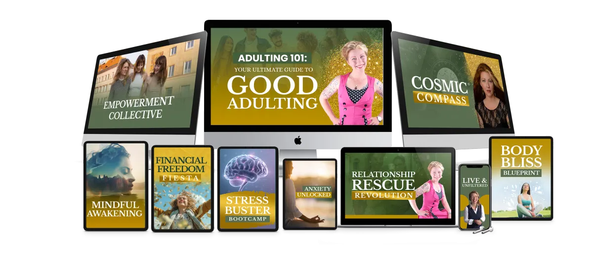 What's included in Adulting 101: The Ultimate Guide to Good Adulting