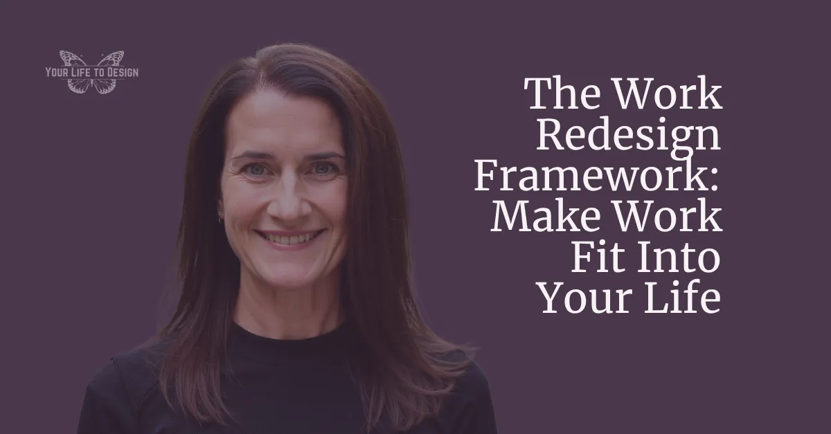 Life & leadership coach shares a coaching framework that helps finance professionals change how they work to better fit their life.