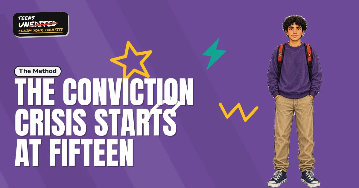The Conviction Crisis Starts at Fifteen
