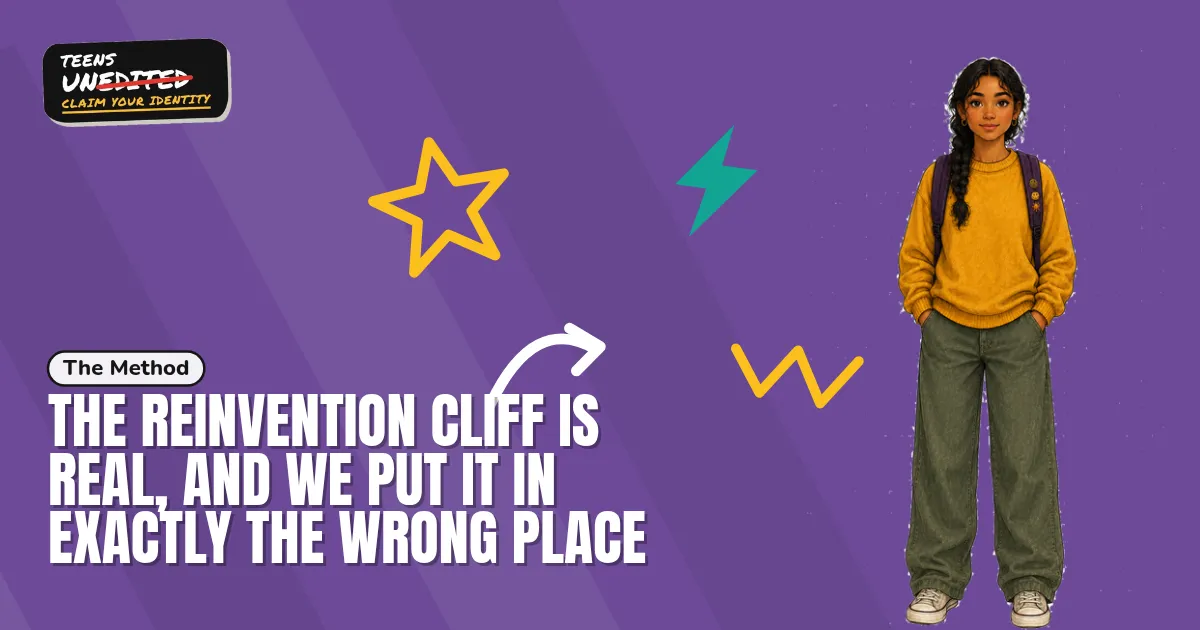 The Reinvention Cliff Is Real, and We Put It in Exactly the Wrong Place