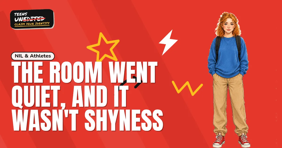 The Room Went Quiet, and It Wasn't Shyness
