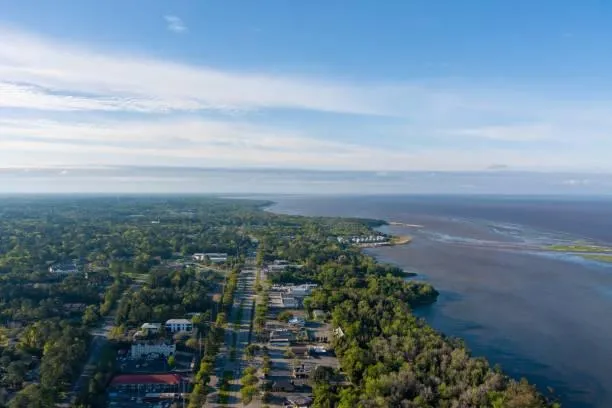 An overview photo of Daphne, Alabama where Hall Services offers their services such as Bathroom Renovations