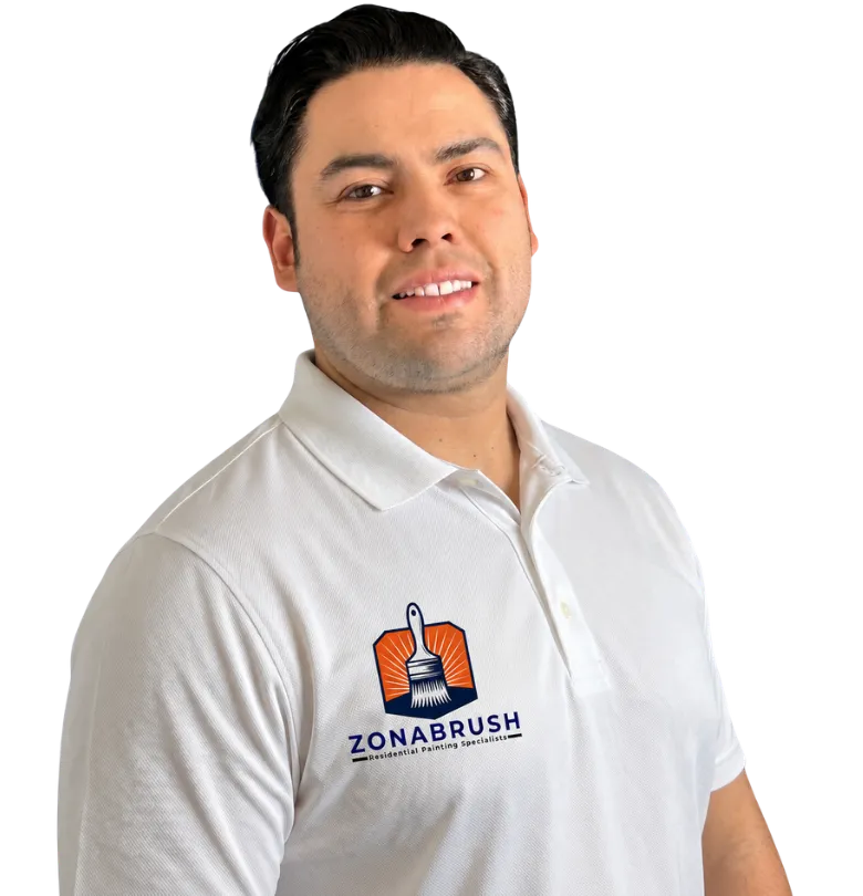 Daniel Lujan, founder of ZonaBrush Painting Inc, a residential painting company serving North Scottsdale and the Northeast Phoenix Valley.
