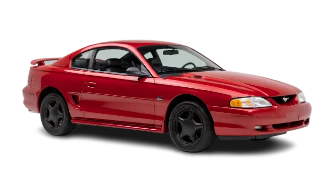 1995 Red Mustang GT (black interior) - "Road Runner" - automatic