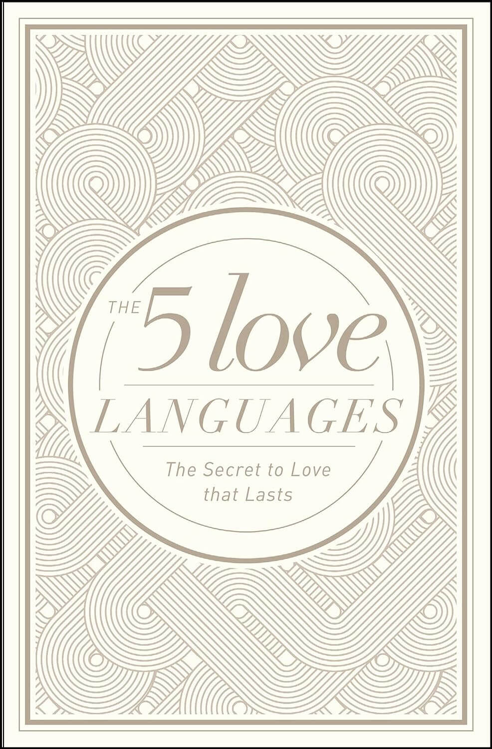 Book cover for The 5 Love Languages: The Secret to Love  That Lasts