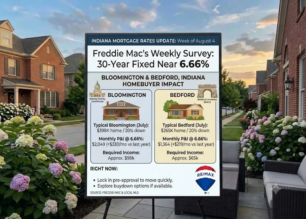 Mortgage Rates in Bloomington, Indiana: Where Things Stand