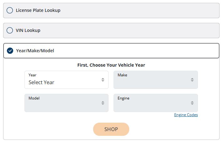 Build Your Kit Vehicle Look Up Guide