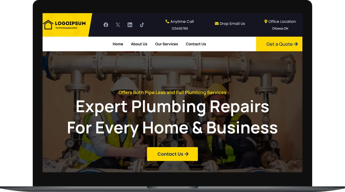 Lead Generating Website Image
