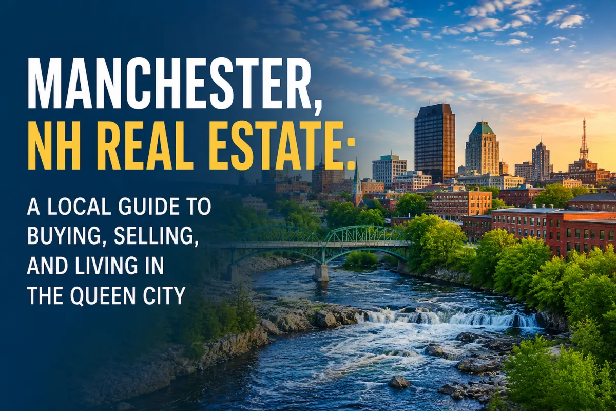 Manchester NH real estate homes in an established residential neighborhood