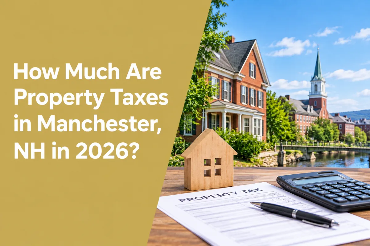 Manchester NH property taxes and residential real estate in 2026