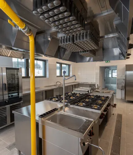 Commercial Gasfitting Restaurant Kitchen