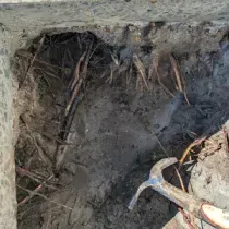 Leak Pipe Hole Dug