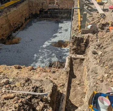 Drainage installation