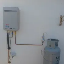 Hot Water Gas Setup