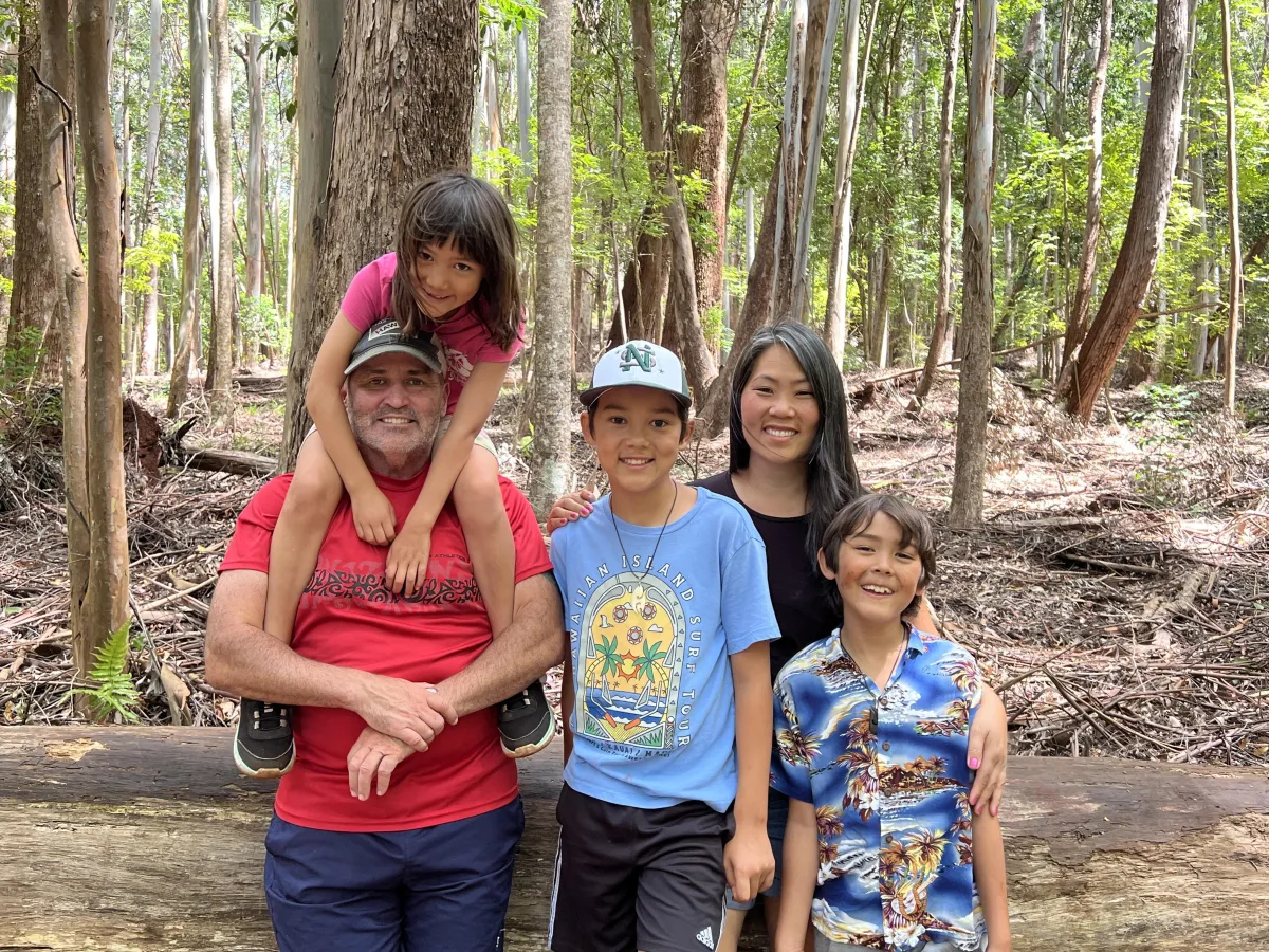 My family in Maui