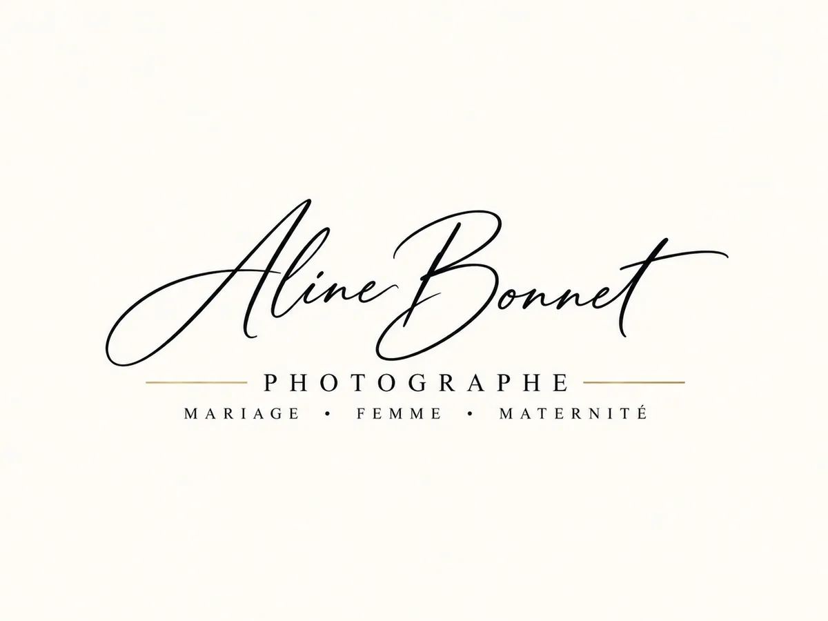 Logo Aline Bonnet photographe