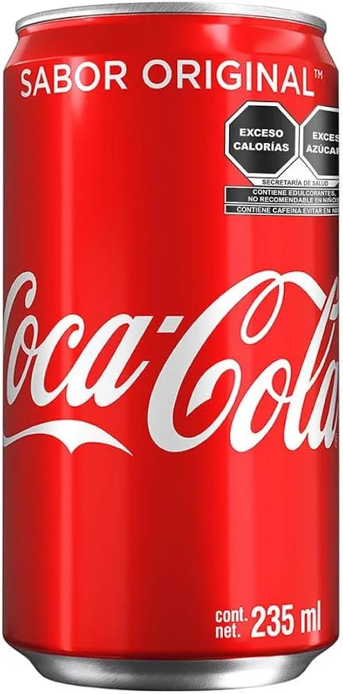 Coca de lata de 235ml