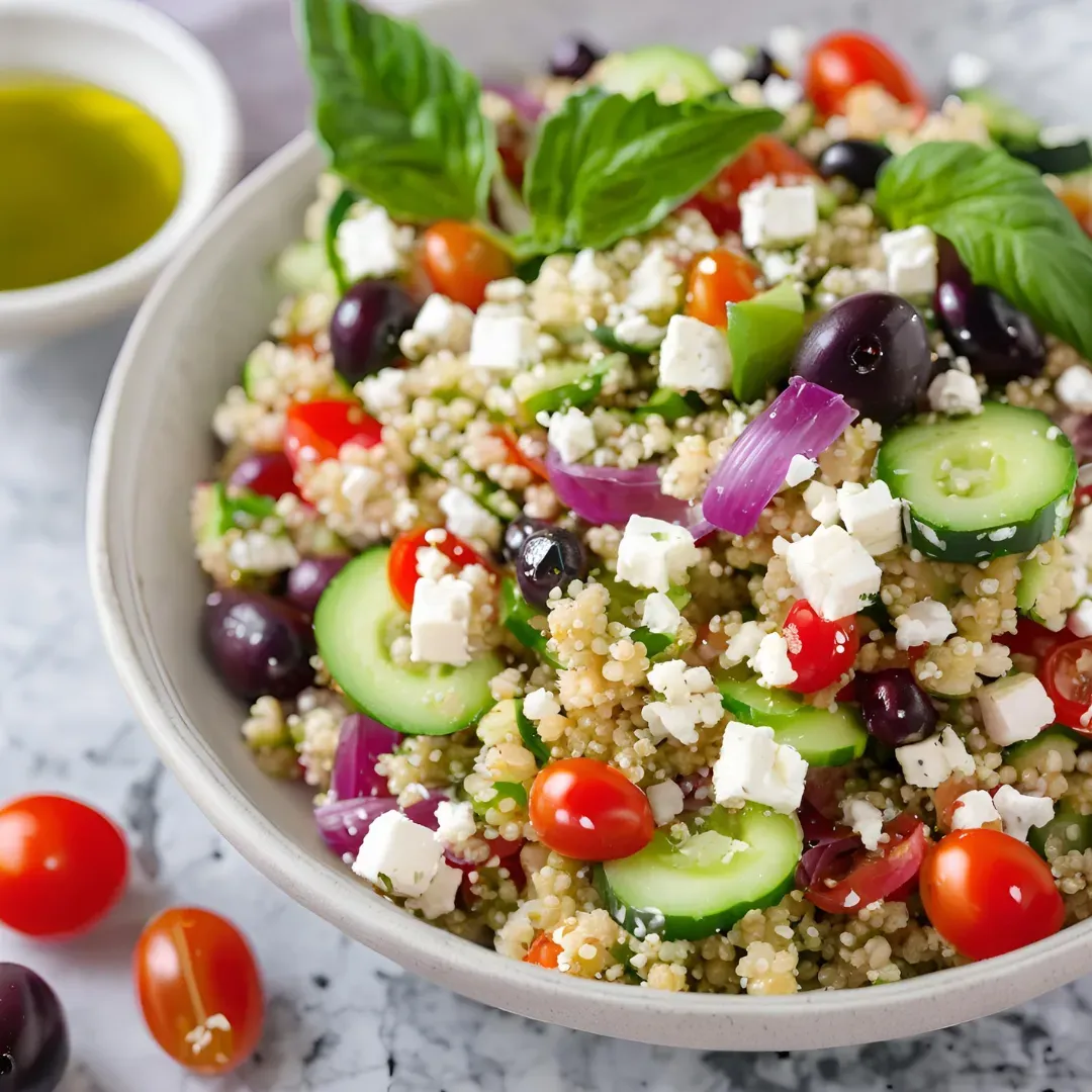 Zesty Mediterranean Quinoa Salad