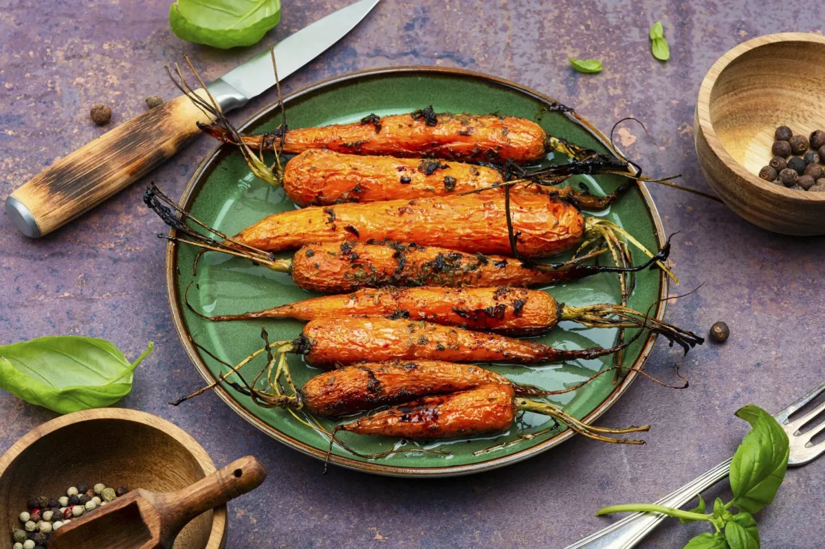 Honey Roasted Carrots