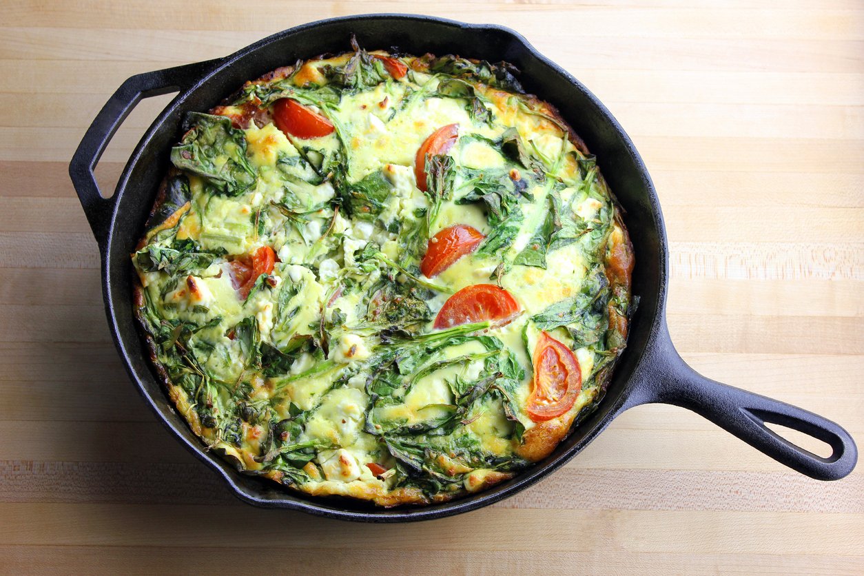 One-Pan Baked Veggie Frittata