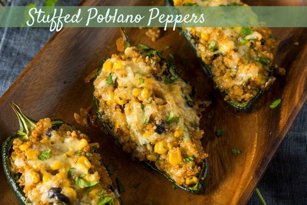 Stuffed Poblano Peppers