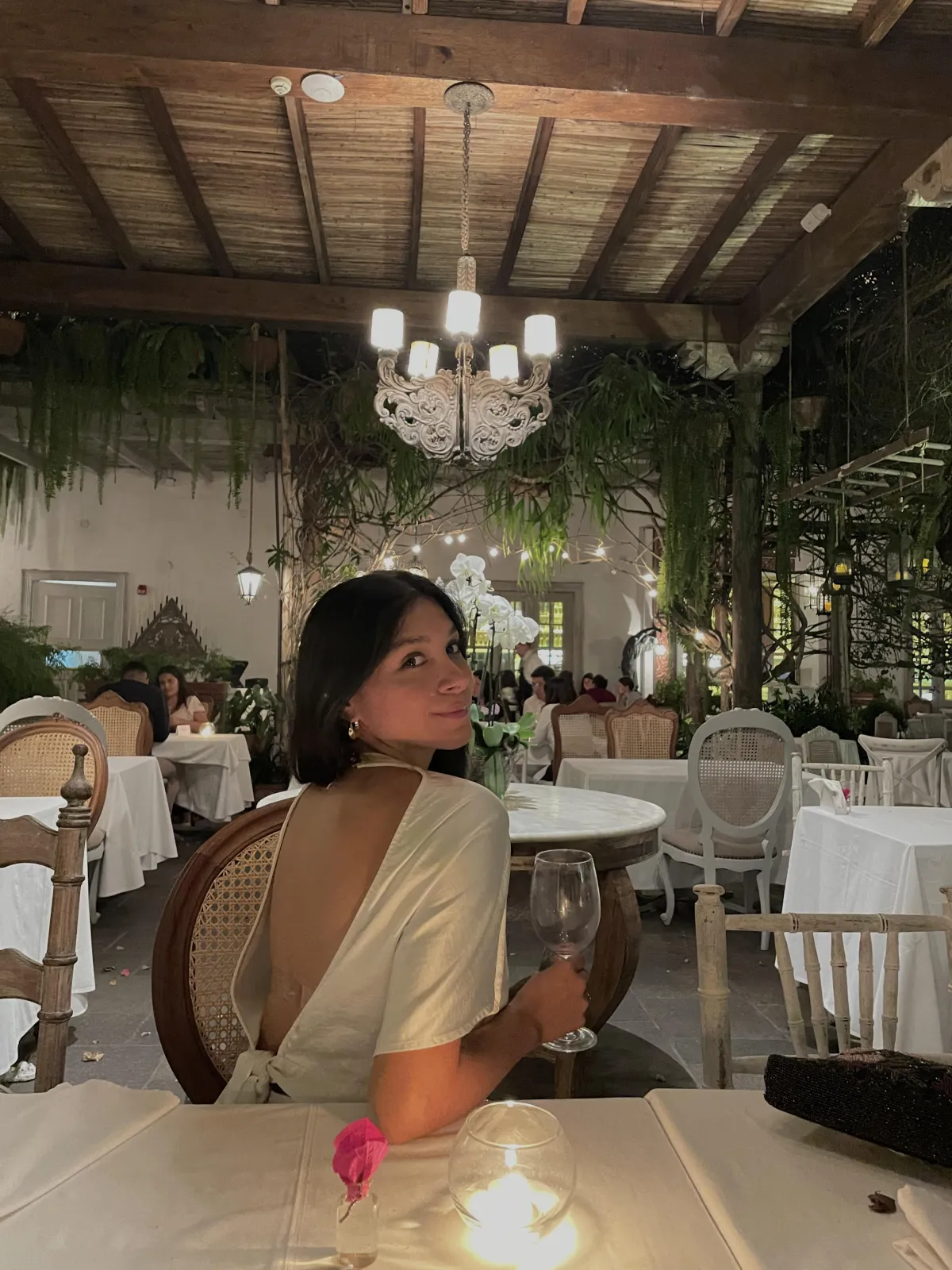 Foto de la facilitadora del taller