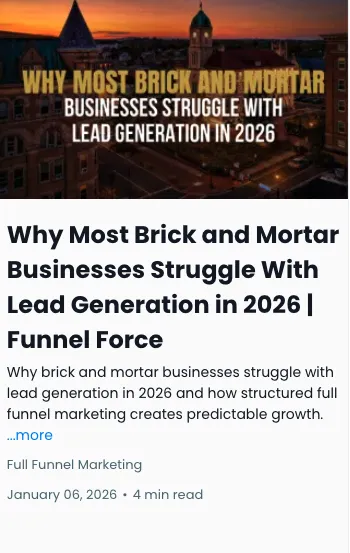 Why brick and mortar businesses struggle with lead generation in 2026