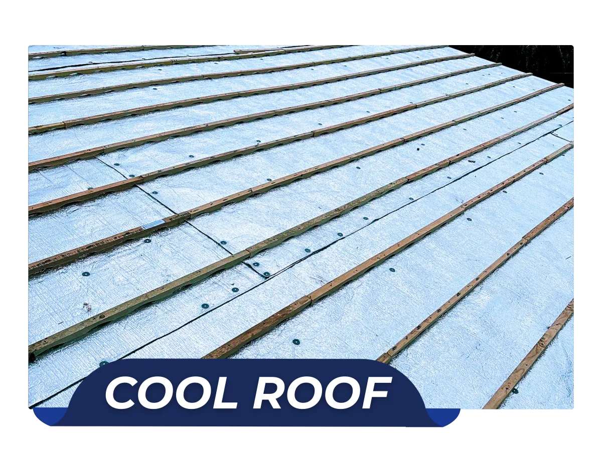 Cool roof system installed by Arizona’s Finest Roofing — reflective roofing solution designed to reduce heat absorption and lower energy costs.