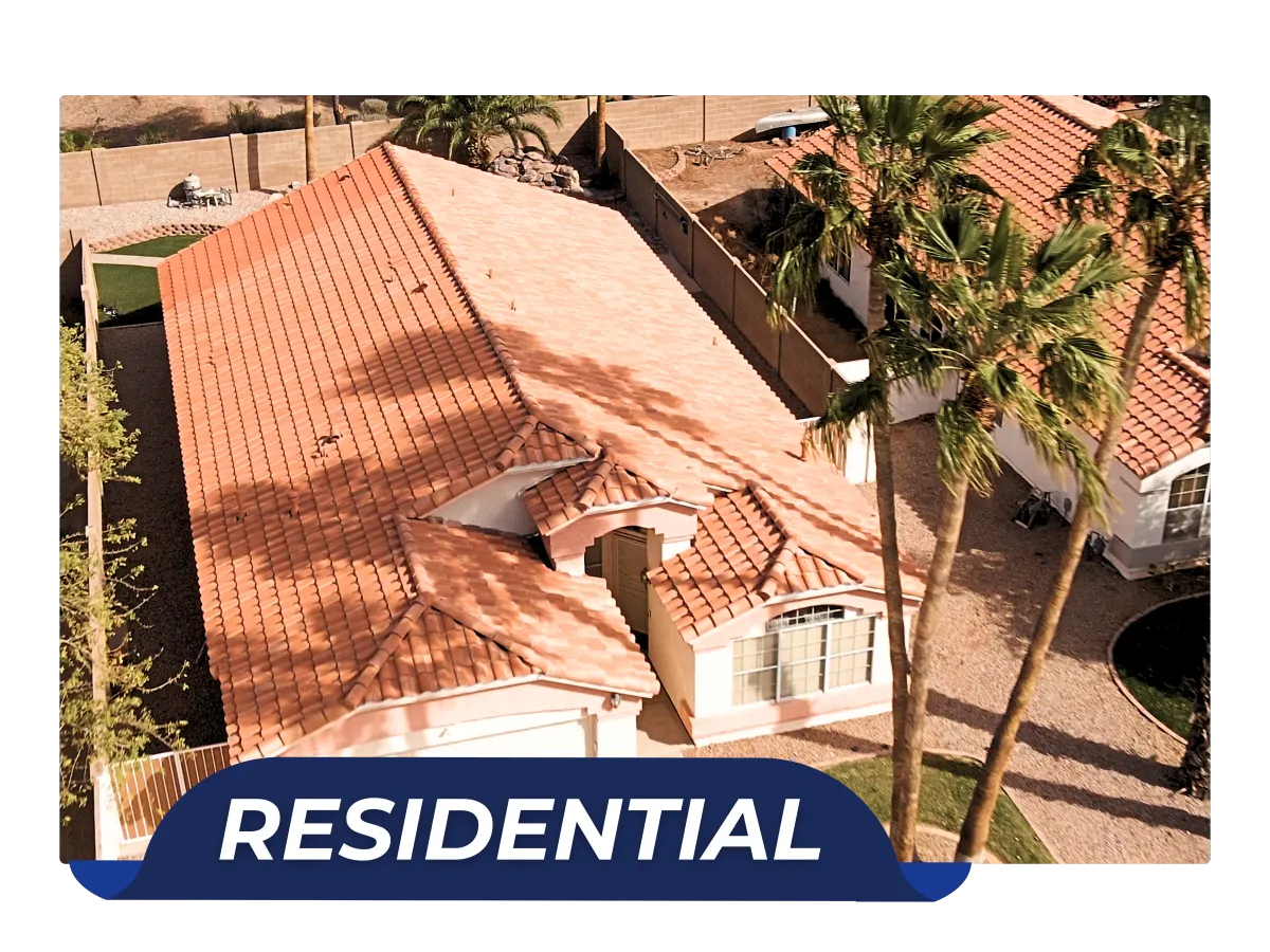 Arizona’s Finest Roofing completing a residential roofing project — trusted by Arizona homeowners for quality roof repairs and installations.