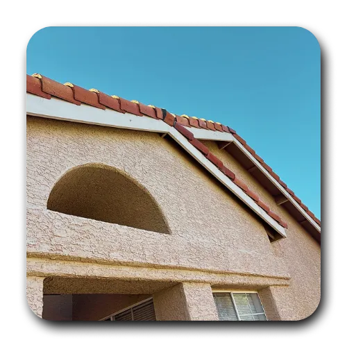 Side-by-side comparison of tile and asphalt shingle roofing options offered by Scottsdale roofing companies.