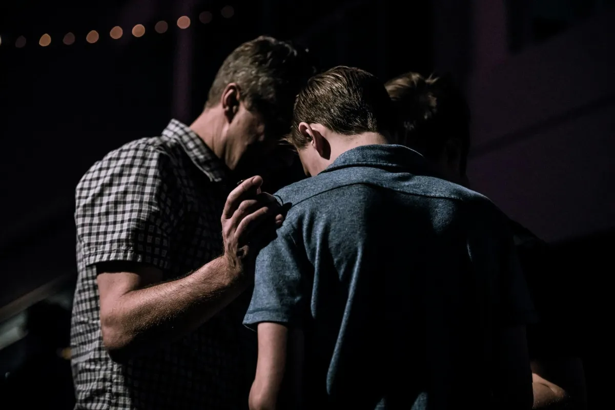 Prayer over teen