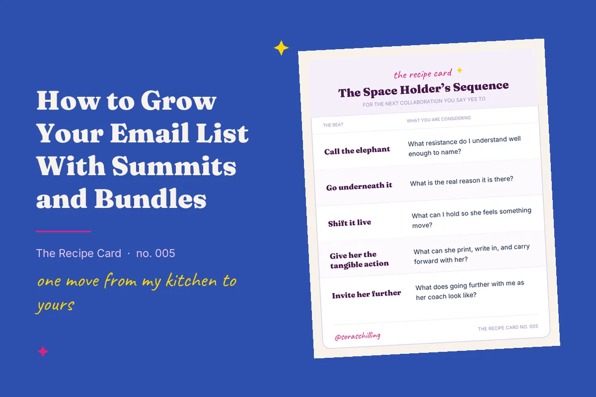 How to Grow Your Email List With Summits and Bundles