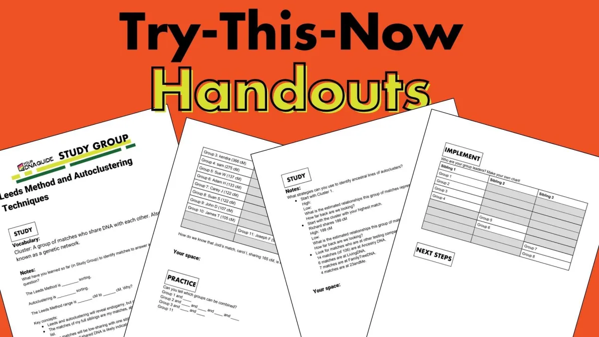 Try-This-Now Handouts