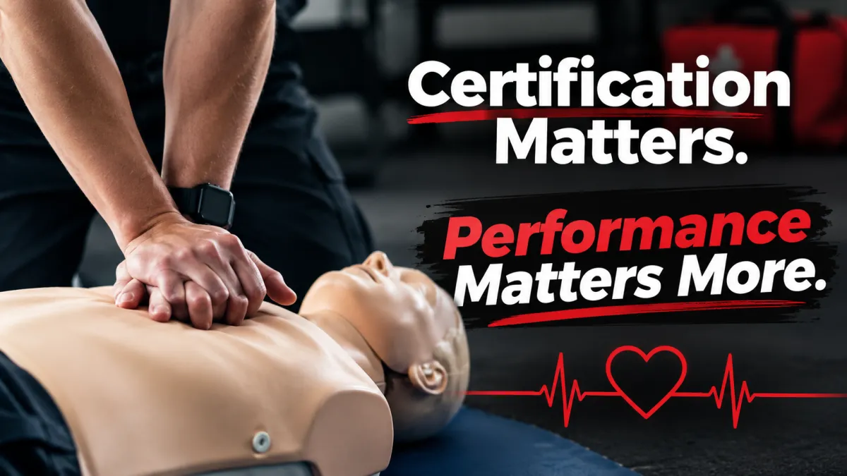 Facility safety walkthrough and practical training assessment