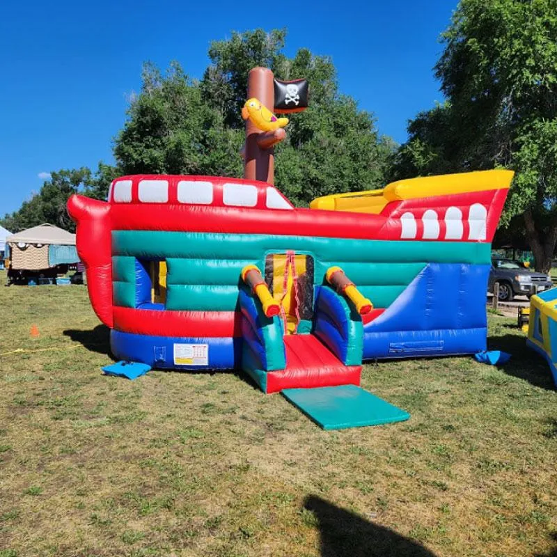 pirate ship bounce house